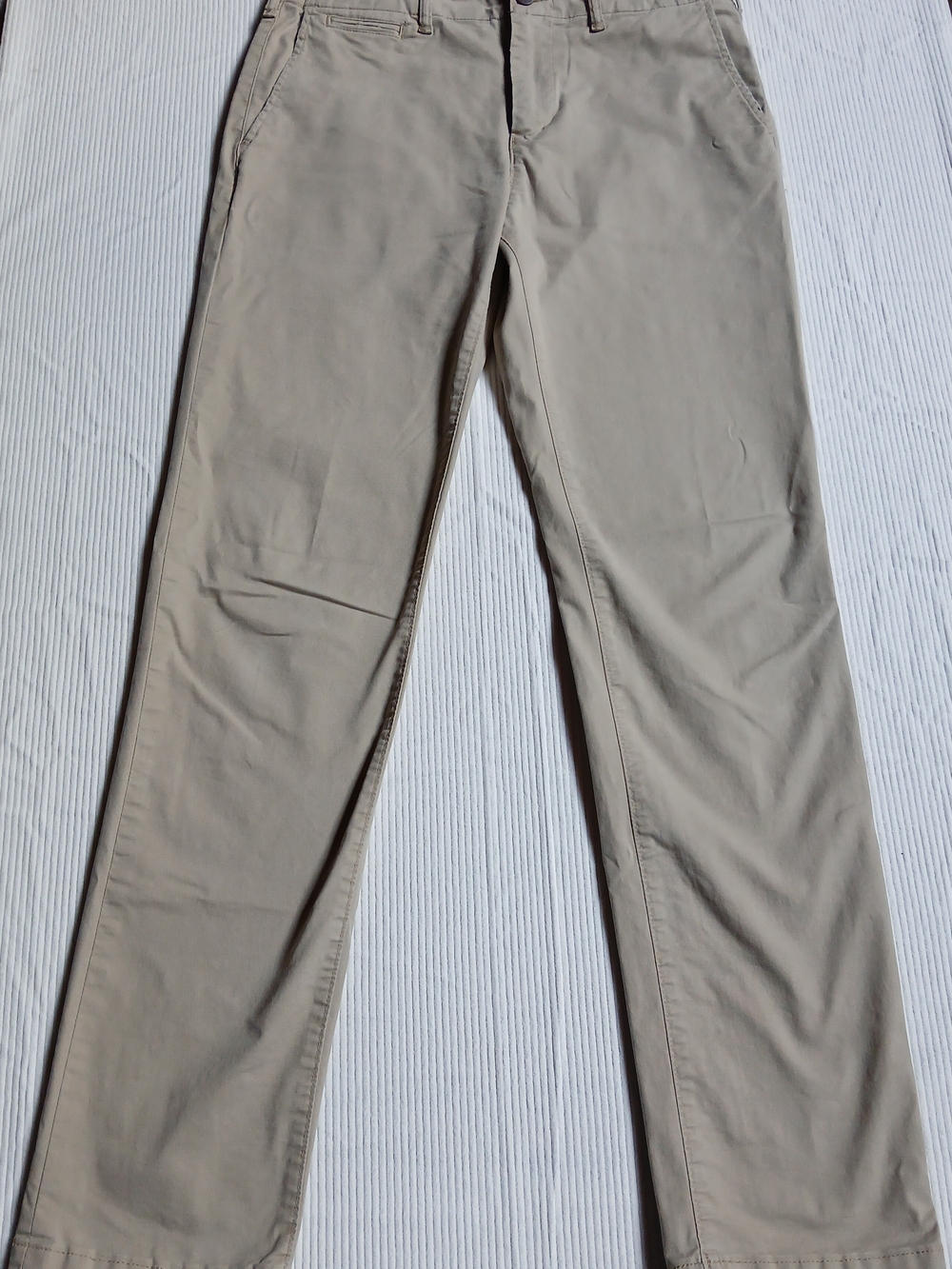 American Eagle Mens 32x36 Flex Real Good Athletic Straight Khaki Chino Pants